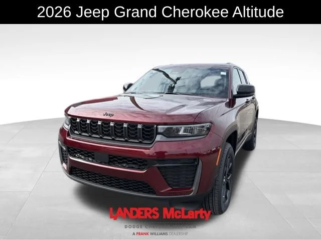 New 2026 Velvet Red Pearl-Coat Exterior Paint Jeep Altitude image 2