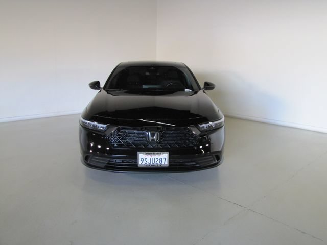 Certified Used 2025 Crystal Black Pearl Honda Sport image 2