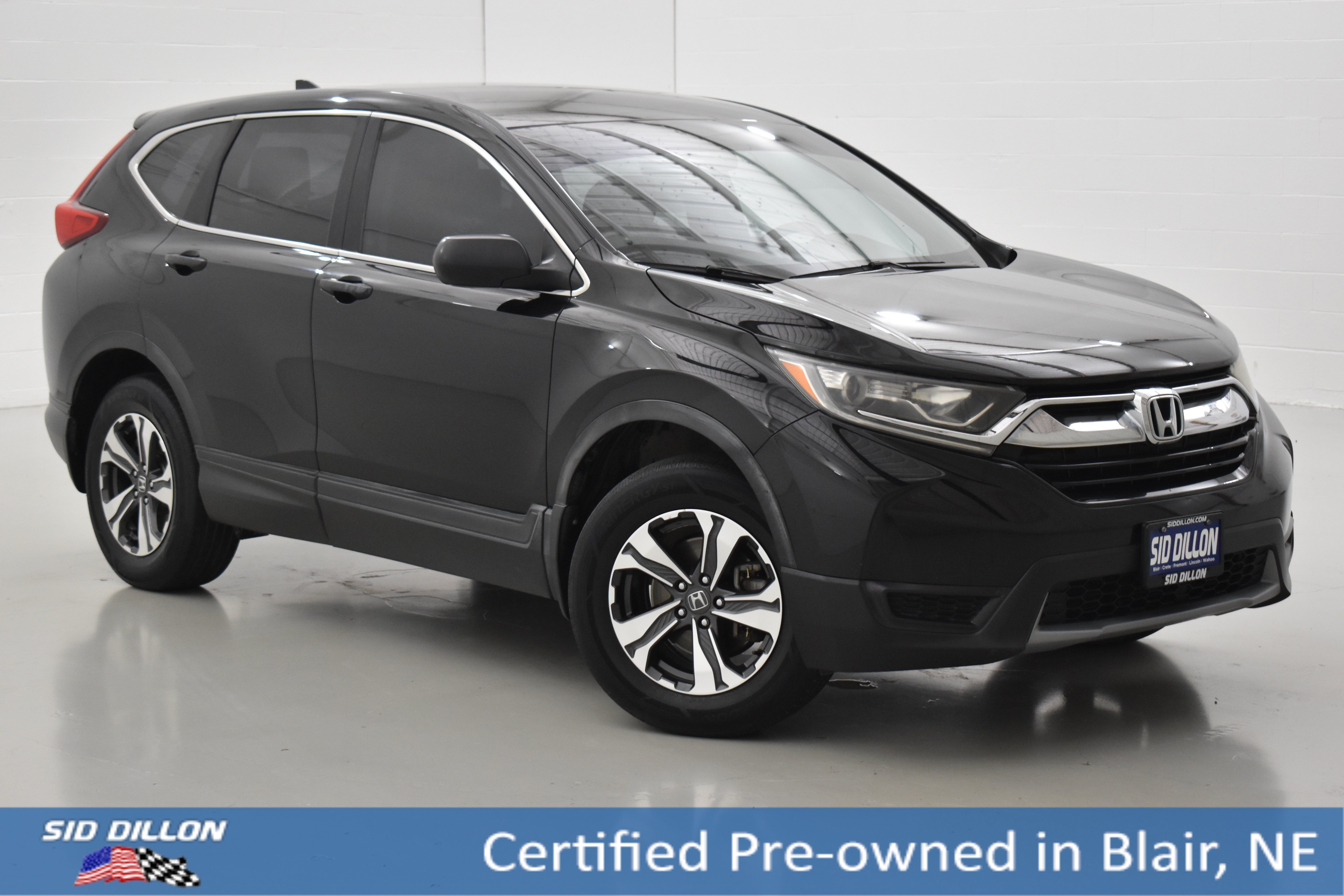 Used 2017 Crystal Black Pearl Honda LX image 10