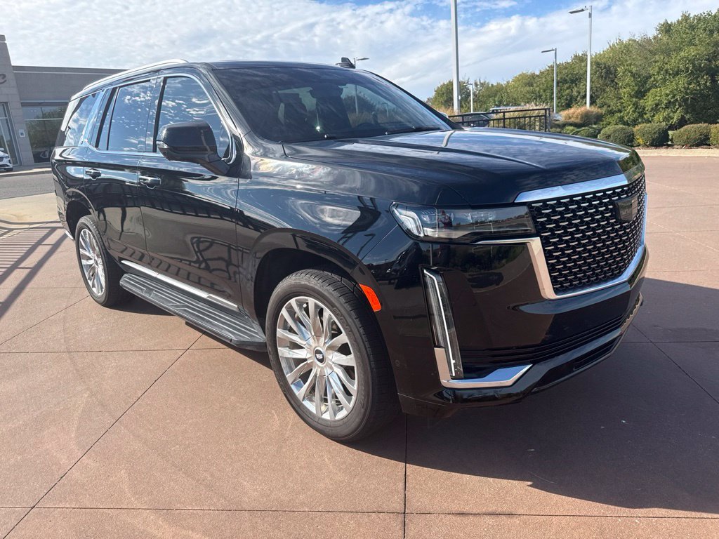 Used 2021 Black Cadillac Premium Luxury image 3