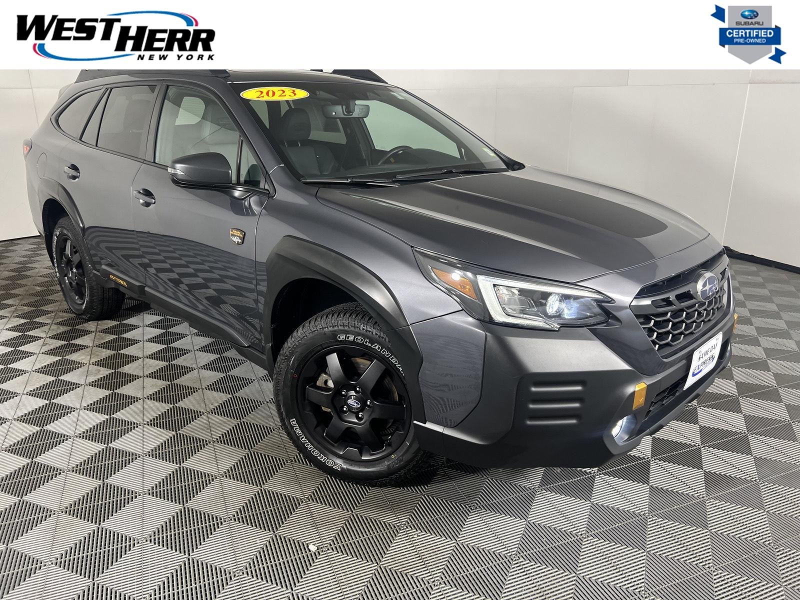 Used 2023 Magnetite Gray Metallic Subaru Wilderness image 1