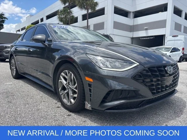 Used 2021 Portofino Gray Hyundai SEL image 1
