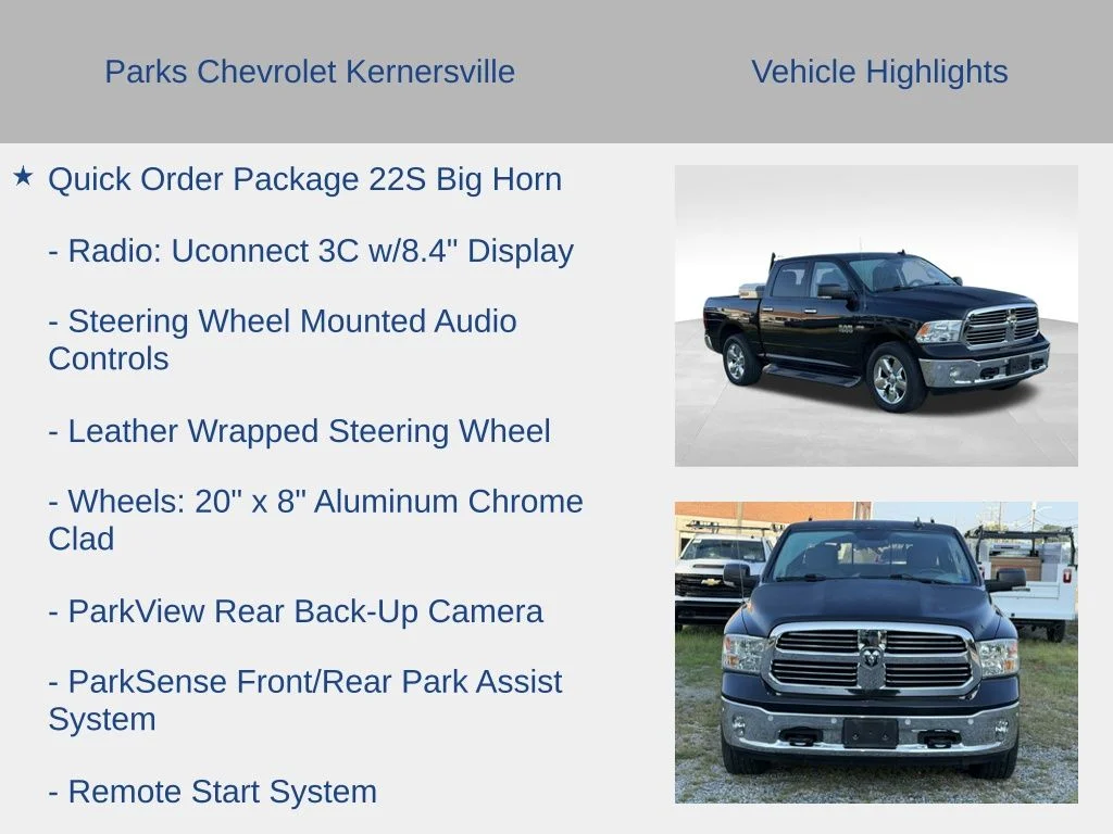 Used 2017 Black Ram Big Horn image 21