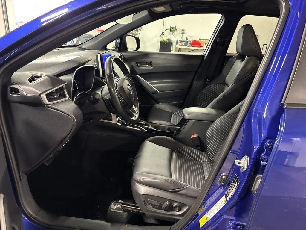 Used 2024 Blue Toyota Hybrid XSE image 24