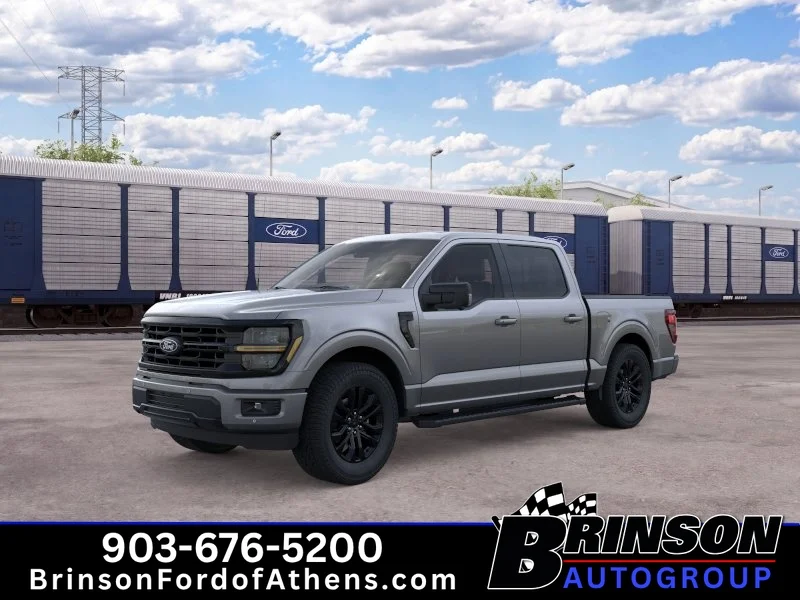New 2026 Carbonized Gray Metallic Ford XLT image 1