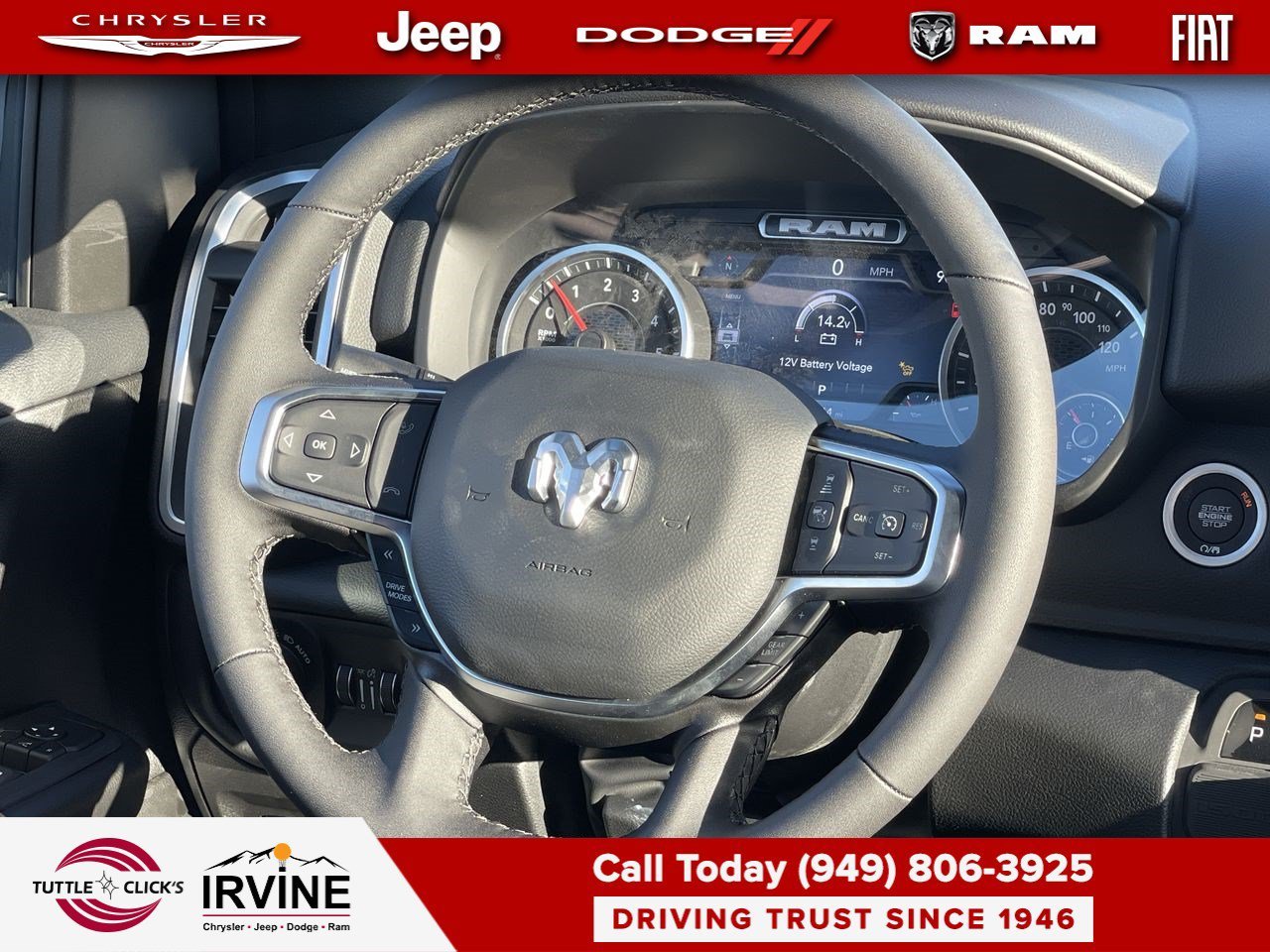 New 2026 Bright White Clearcoat RAM Big Horn image 15