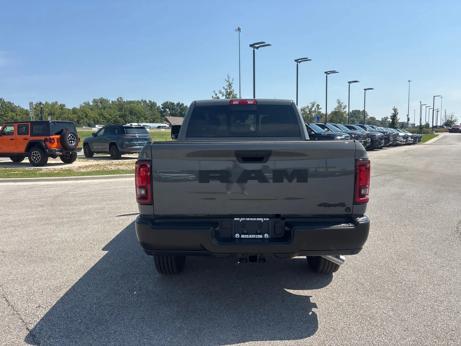 New 2026 Ceramic Gray Clearcoat Ram Tradesman image 9