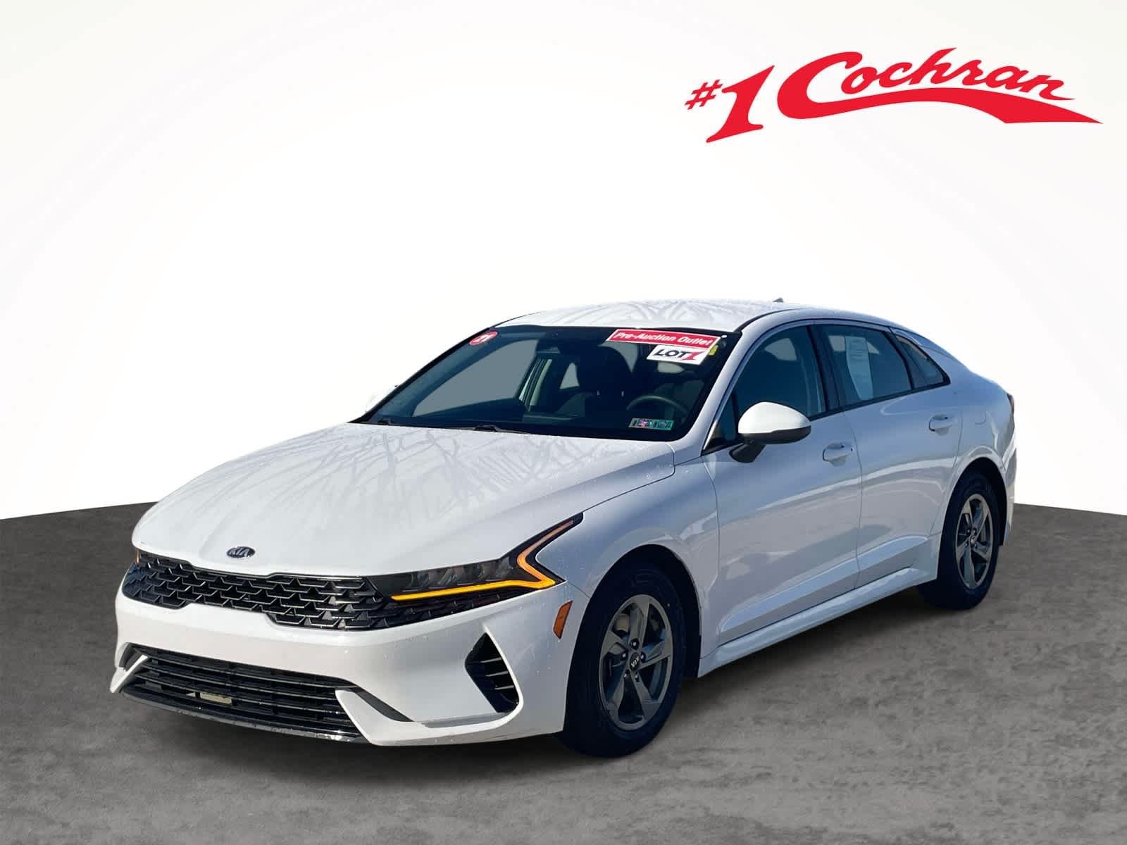 Used 2021 Glacial White Pearl Kia LXS image 16