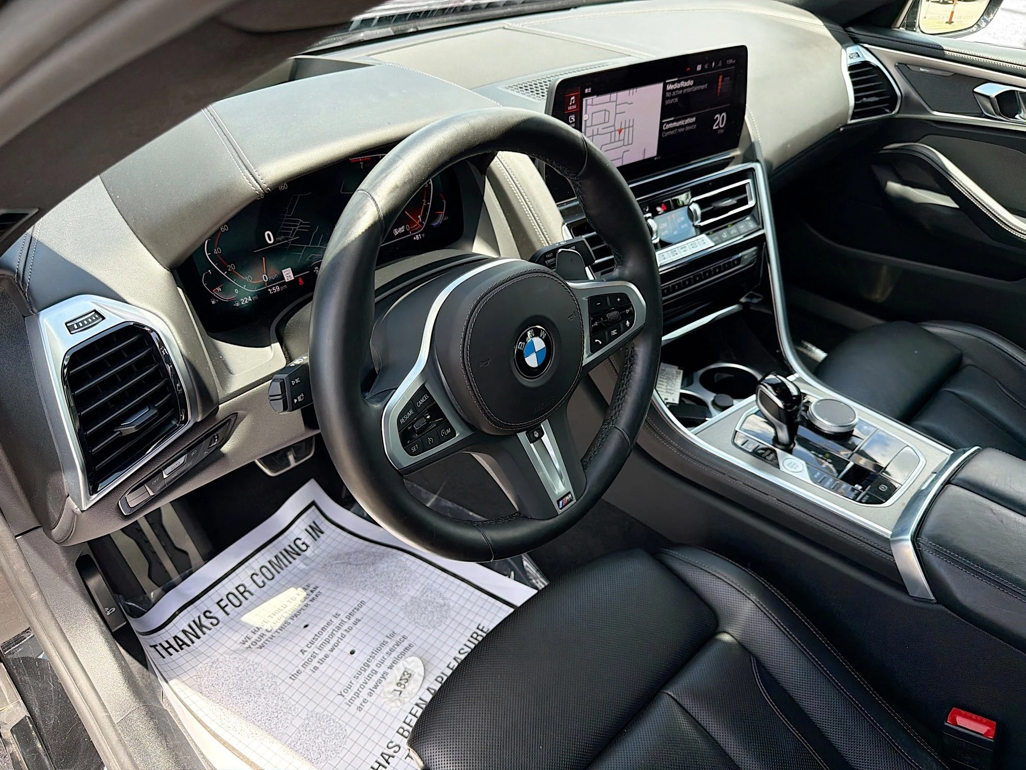 Used 2023 Black Sapphire Metallic BMW 840i image 25