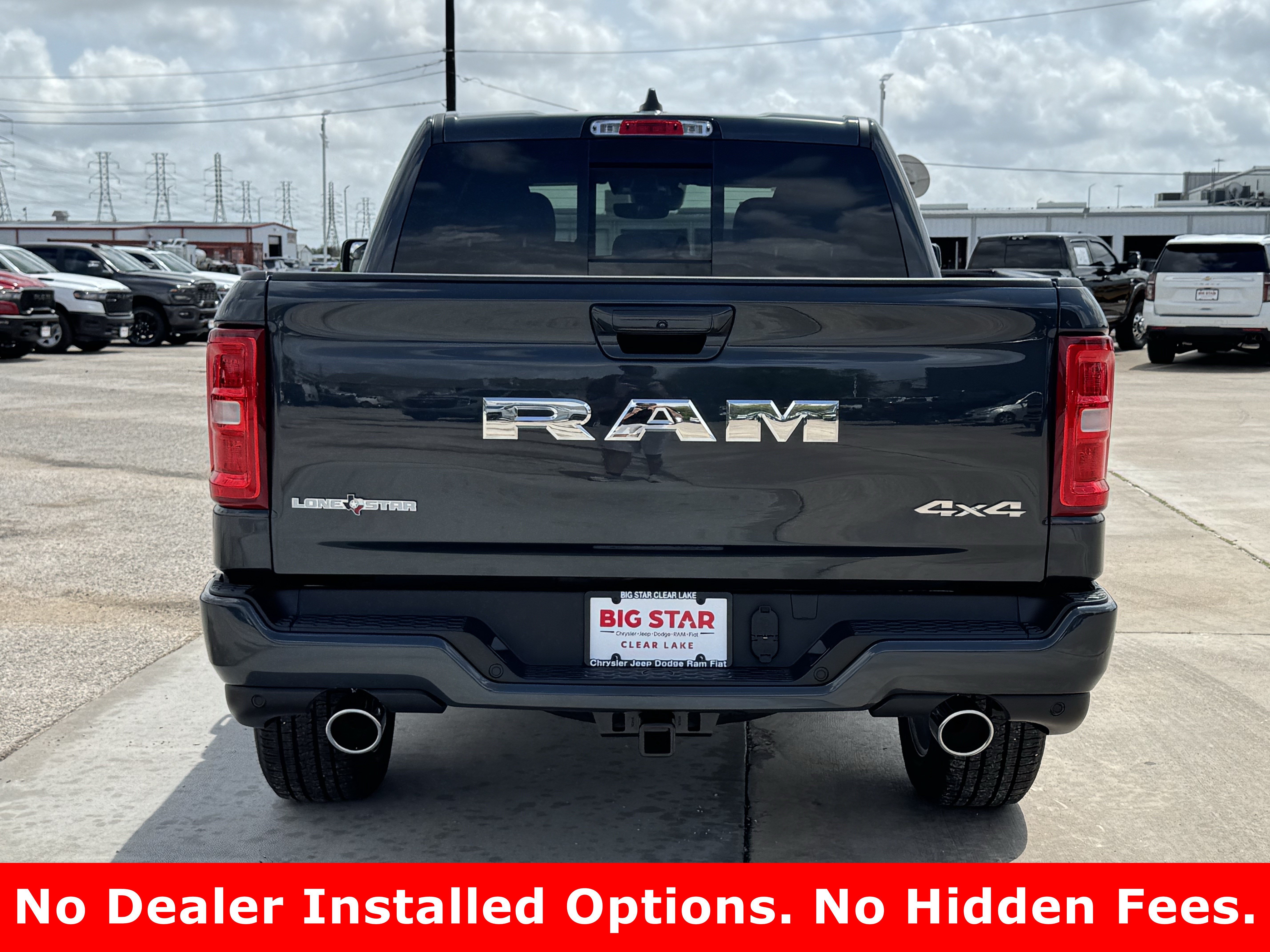New 2026 Forged Blue Metallic Exterior Paint RAM Lone Star image 8