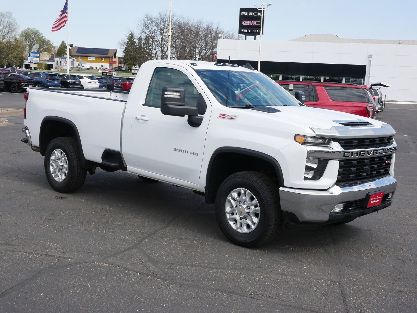 Used 2021 Chevrolet Silverado 3500HD LT with VIN 1GC3YTE74MF306165 for sale in White Bear Lake, Minnesota