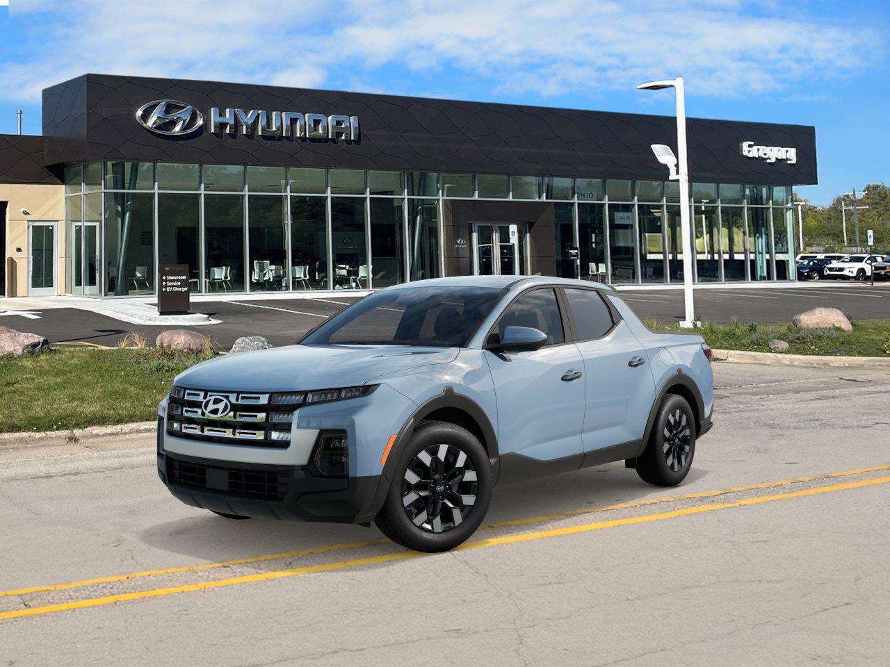 New 2027 Blue Stone Hyundai SE AWD image 1