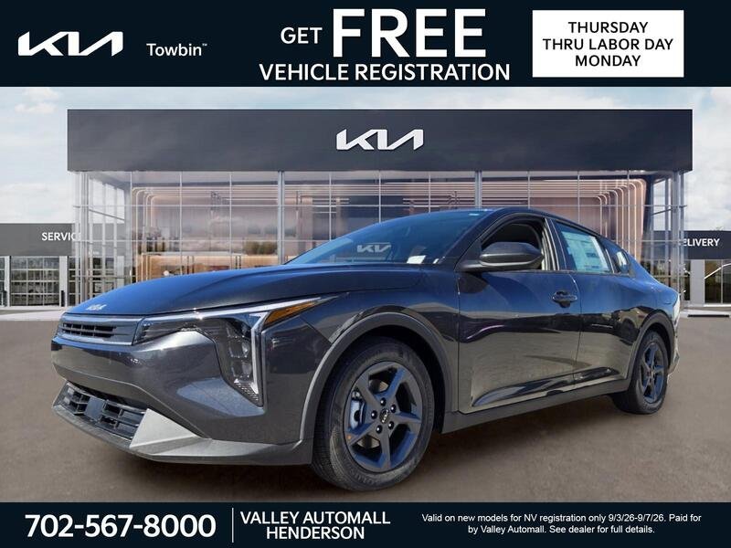 New 2026 Interstellar Gray Kia LXS image 1
