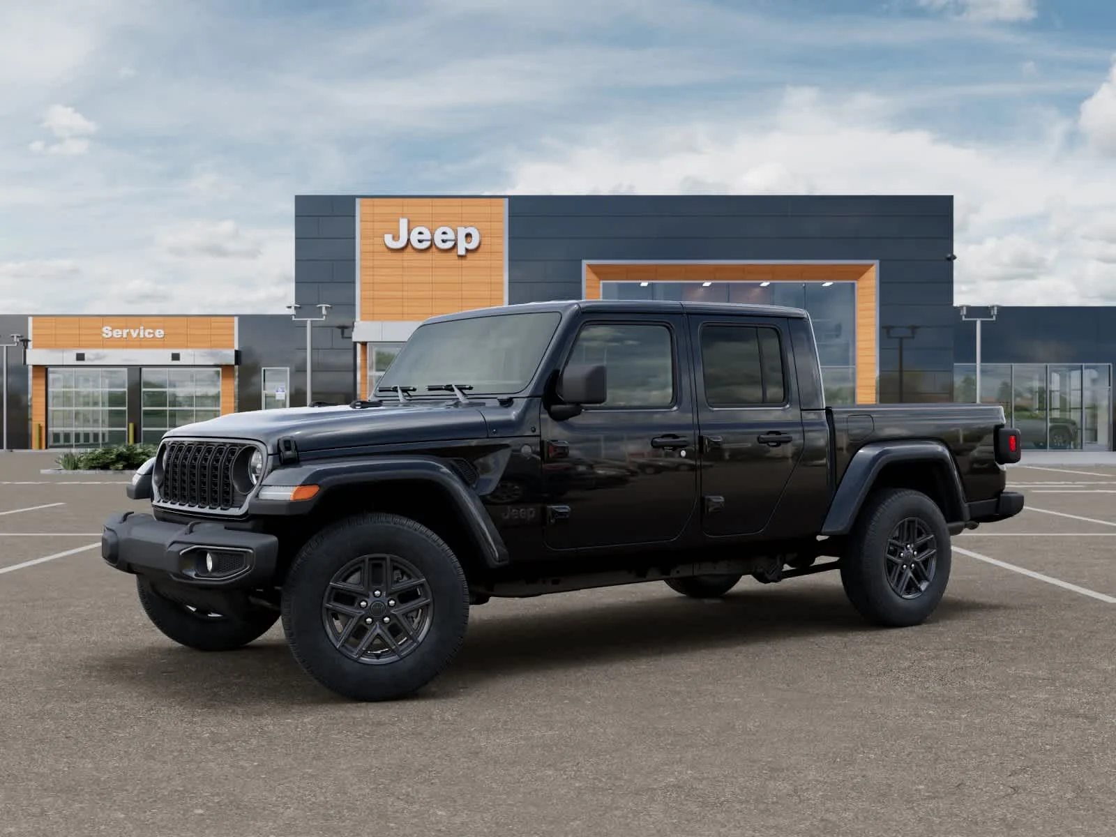 New 2026 Black Clearcoat Jeep Sport S image 2