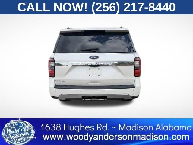Used 2018 White Platinum Tri-Coat Metallic Ford Limited image 5