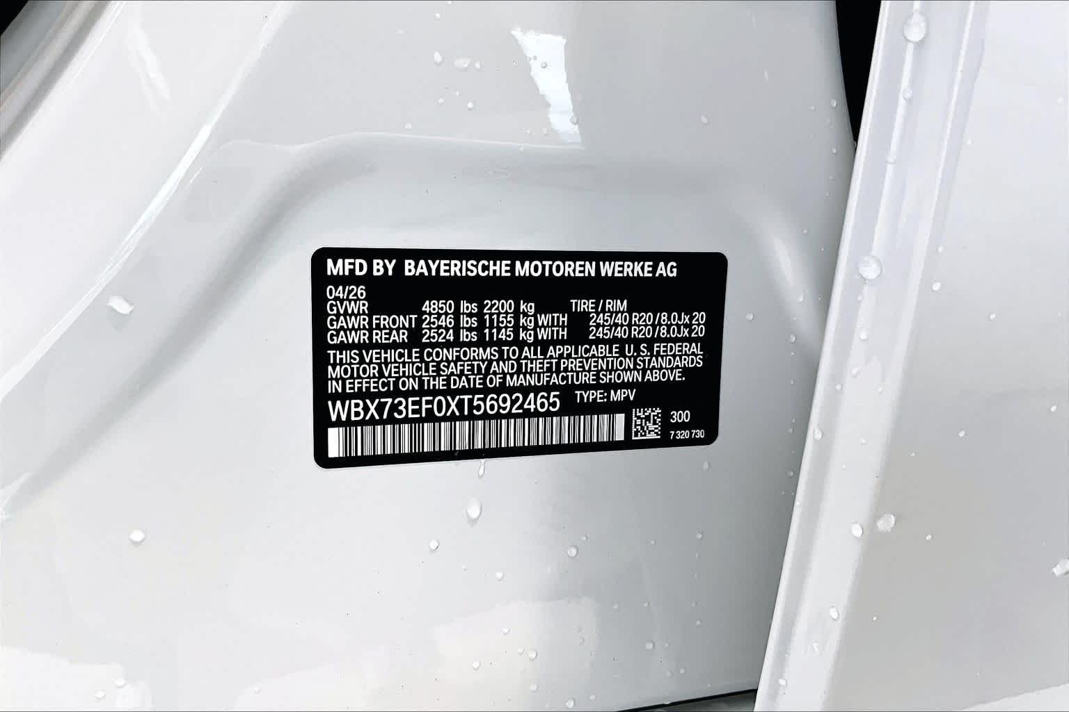 New 2026 Alpine White BMW xDrive28i image 19