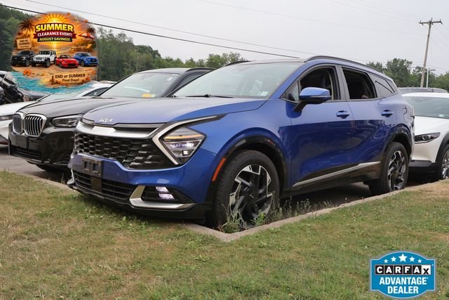 Used 2023 Blue Kia SX-Prestige image 1