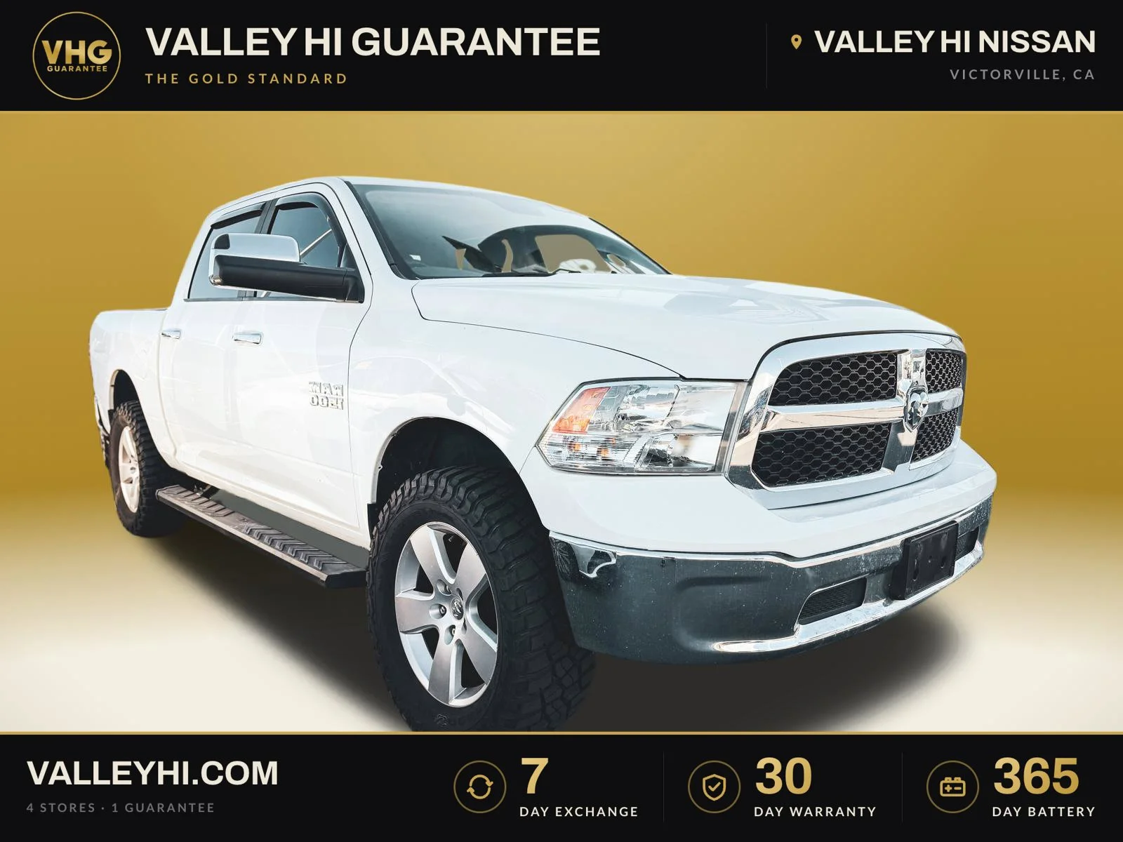Used 2018 White Ram SLT image 1