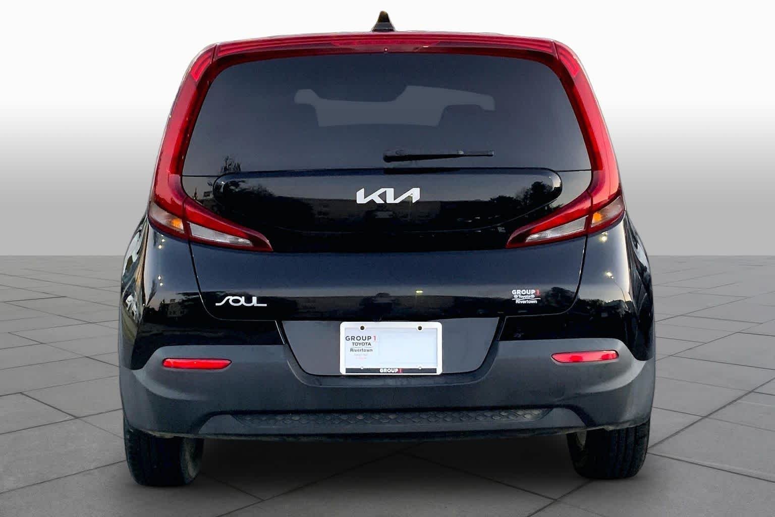 Used 2022 Cherry Black Kia LX image 4