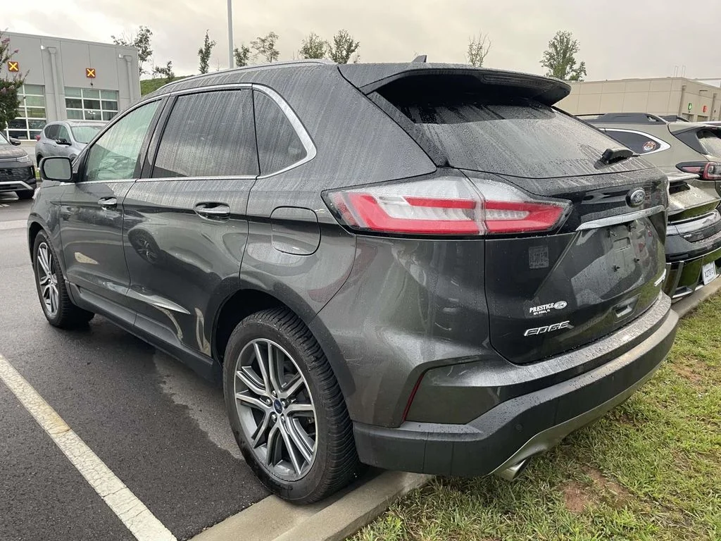 Used 2019 Magnetic Metallic Ford Titanium image 3