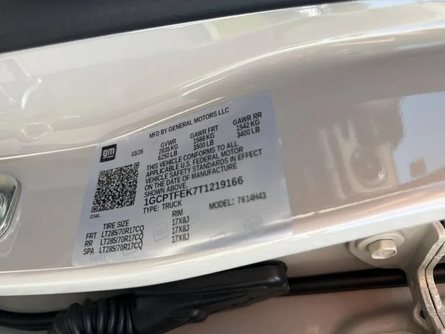 Used 2026 White Sands Chevrolet ZR2 image 35
