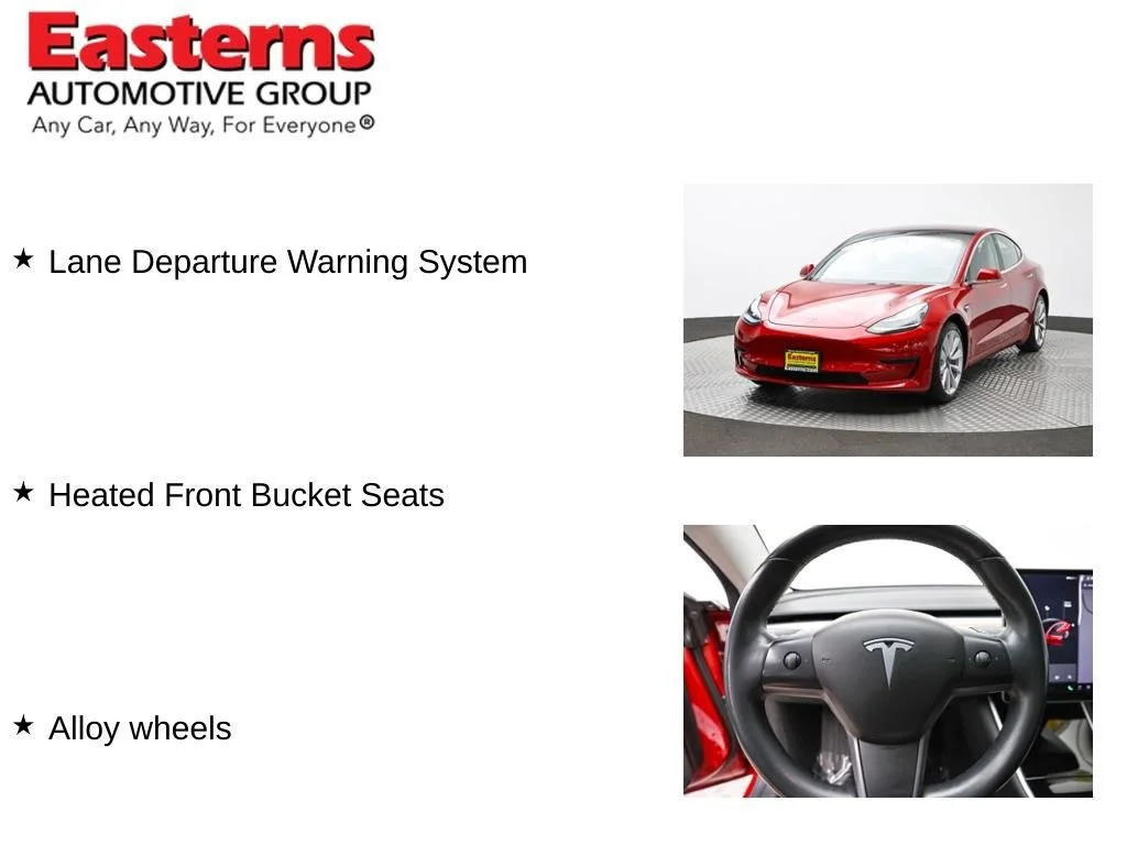 Used 2018 Red Tesla Long Range image 12