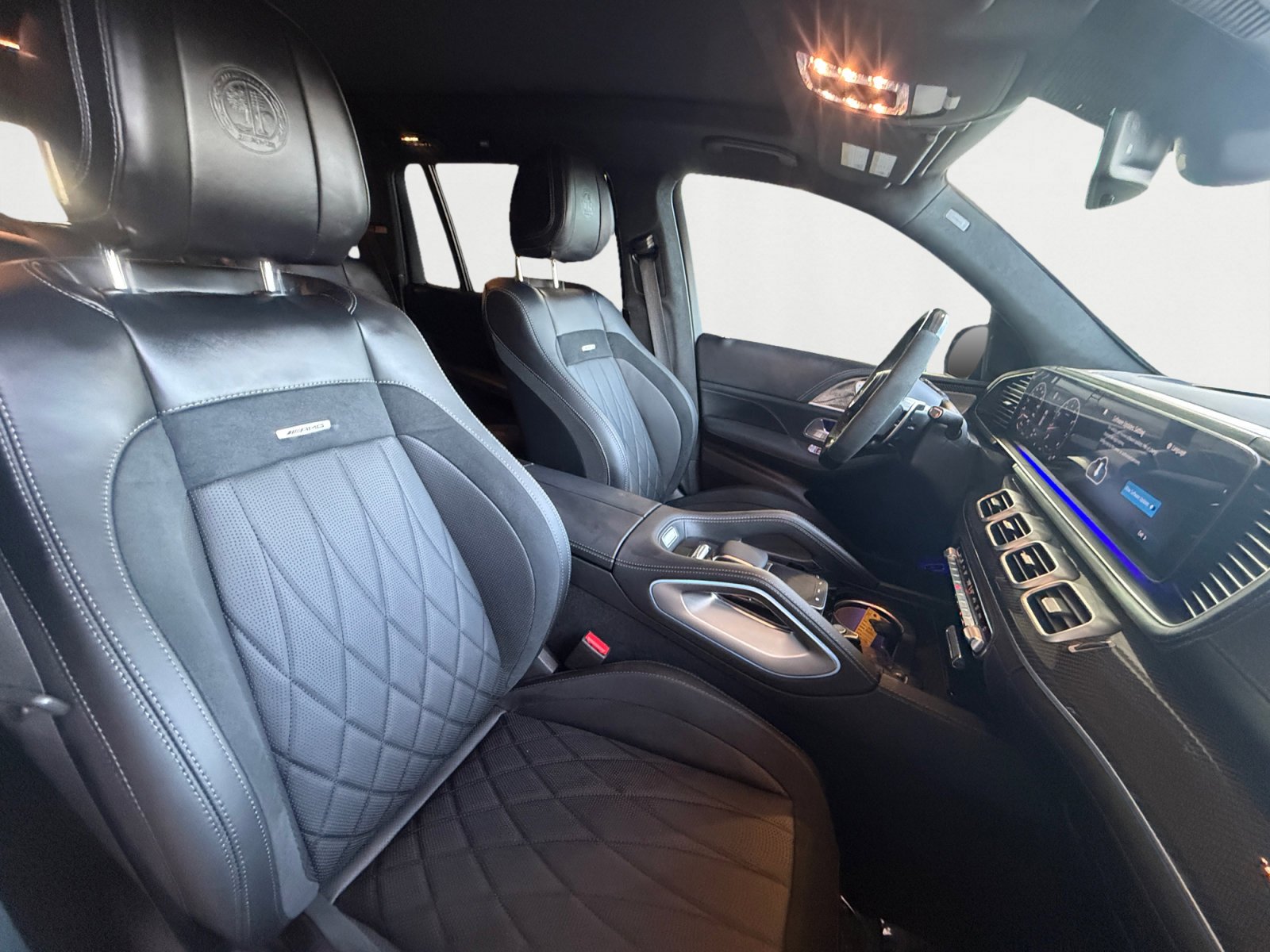 Used 2025 Obsidian Black Metallic Mercedes-Benz AMG® GLS 63 image 15