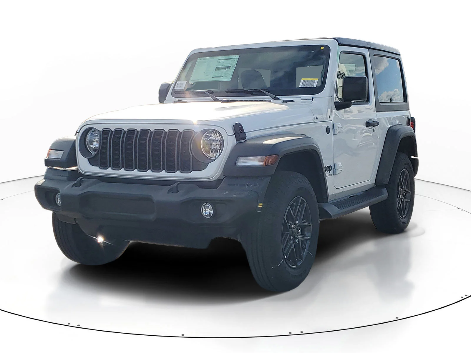 New 2026 Bright White Clearcoat Jeep Sport image 2