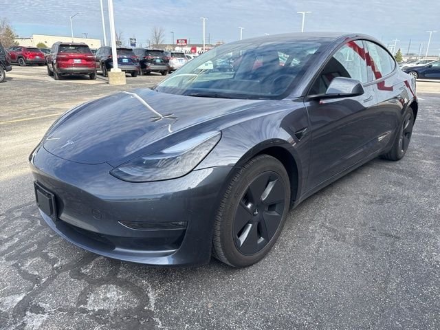 Used 2023 Tesla Model 3 Long Range with VIN 5YJ3E1EB1PF670554 for sale in Bloomington, IL
