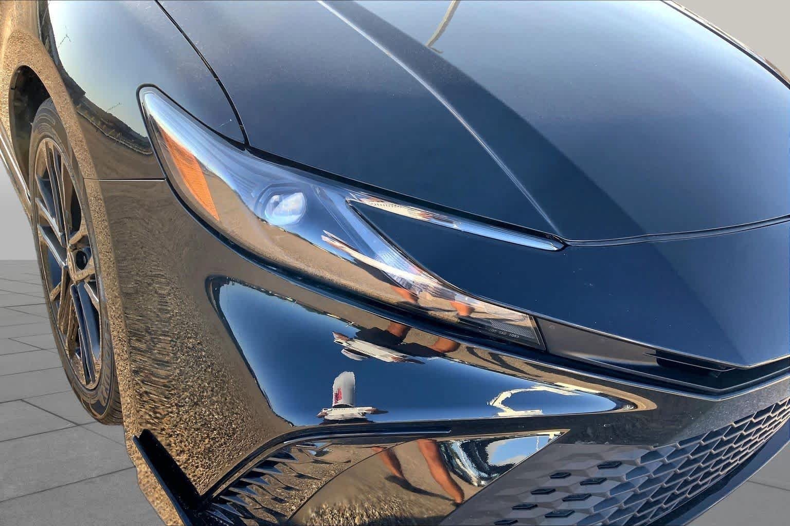 Used 2025 Midnight Black Metallic Toyota SE image 28