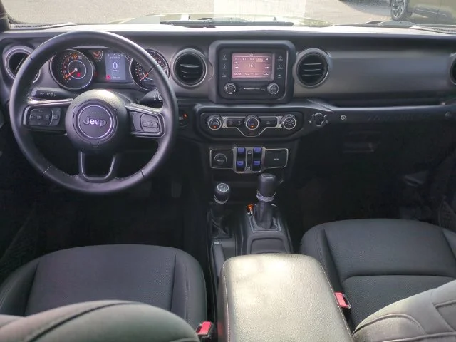 Used 2021 Gray Jeep Unlimited Willys image 28