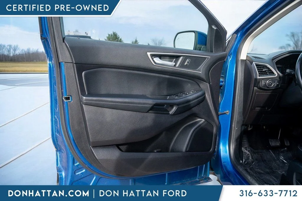 Certified Used 2022 Blue Ford SEL image 15