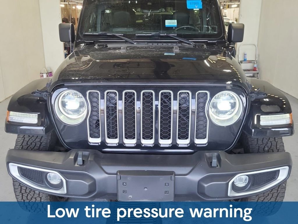 Used 2021 Black Jeep Unlimited Sahara 4xe image 9