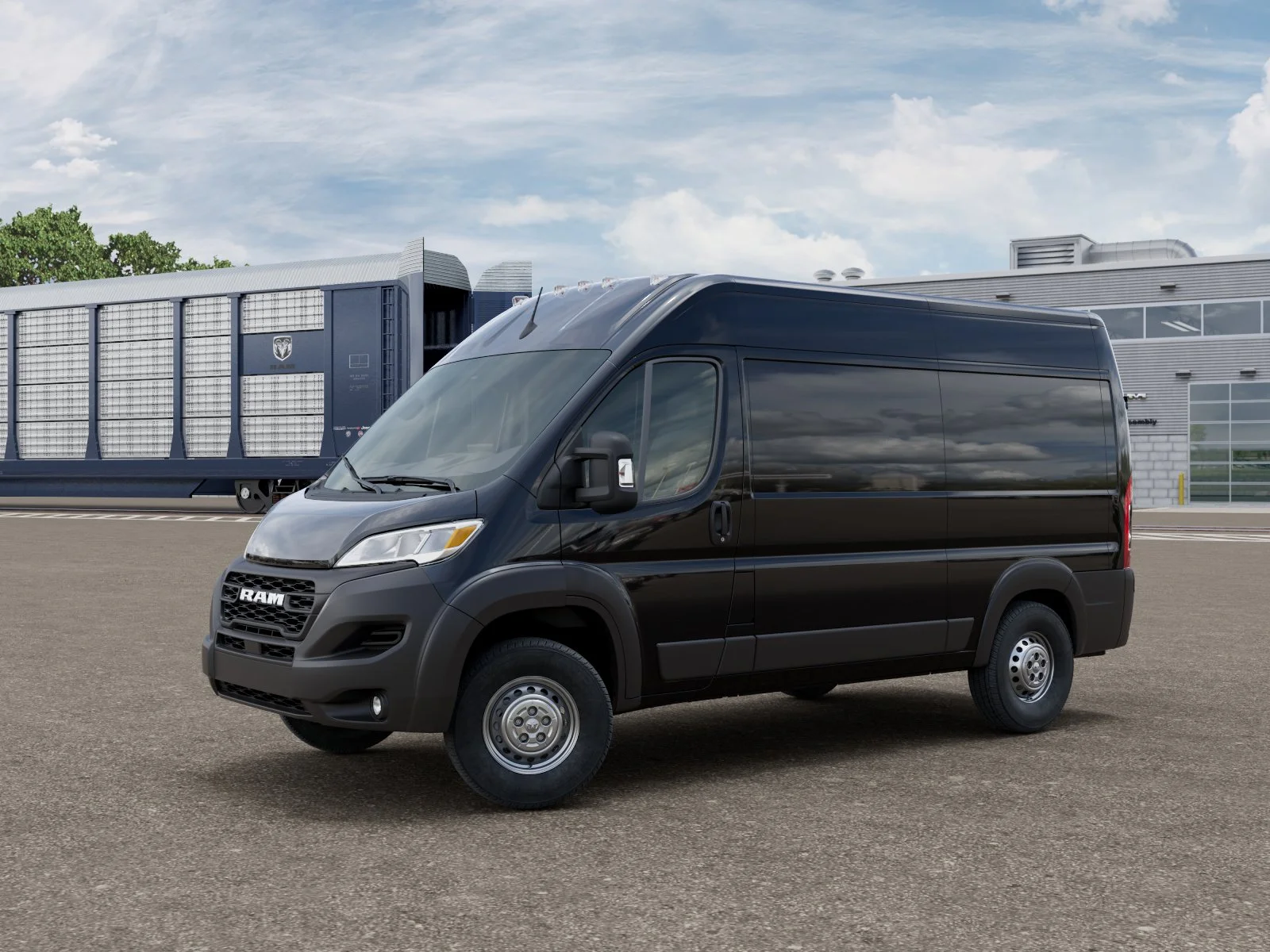New 2026 Black Clear-Coat Exterior Paint RAM  image 1