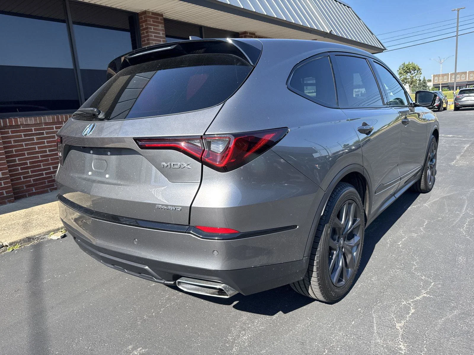 Used 2023 Liquid Carbon Metallic Acura SH-AWD with A-Spec Package image 26