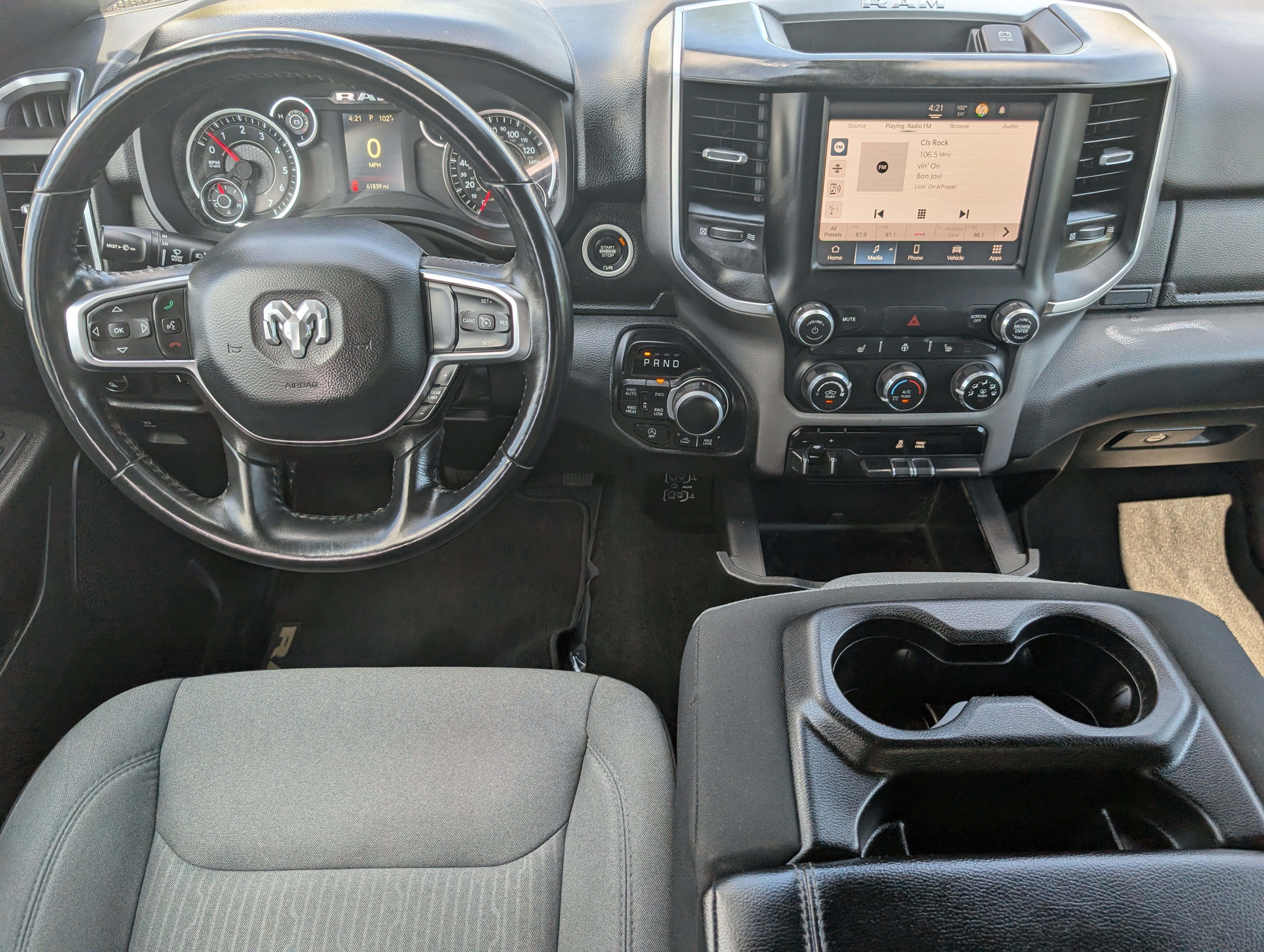 Used 2024 Bright White Clearcoat Ram Big Horn image 8