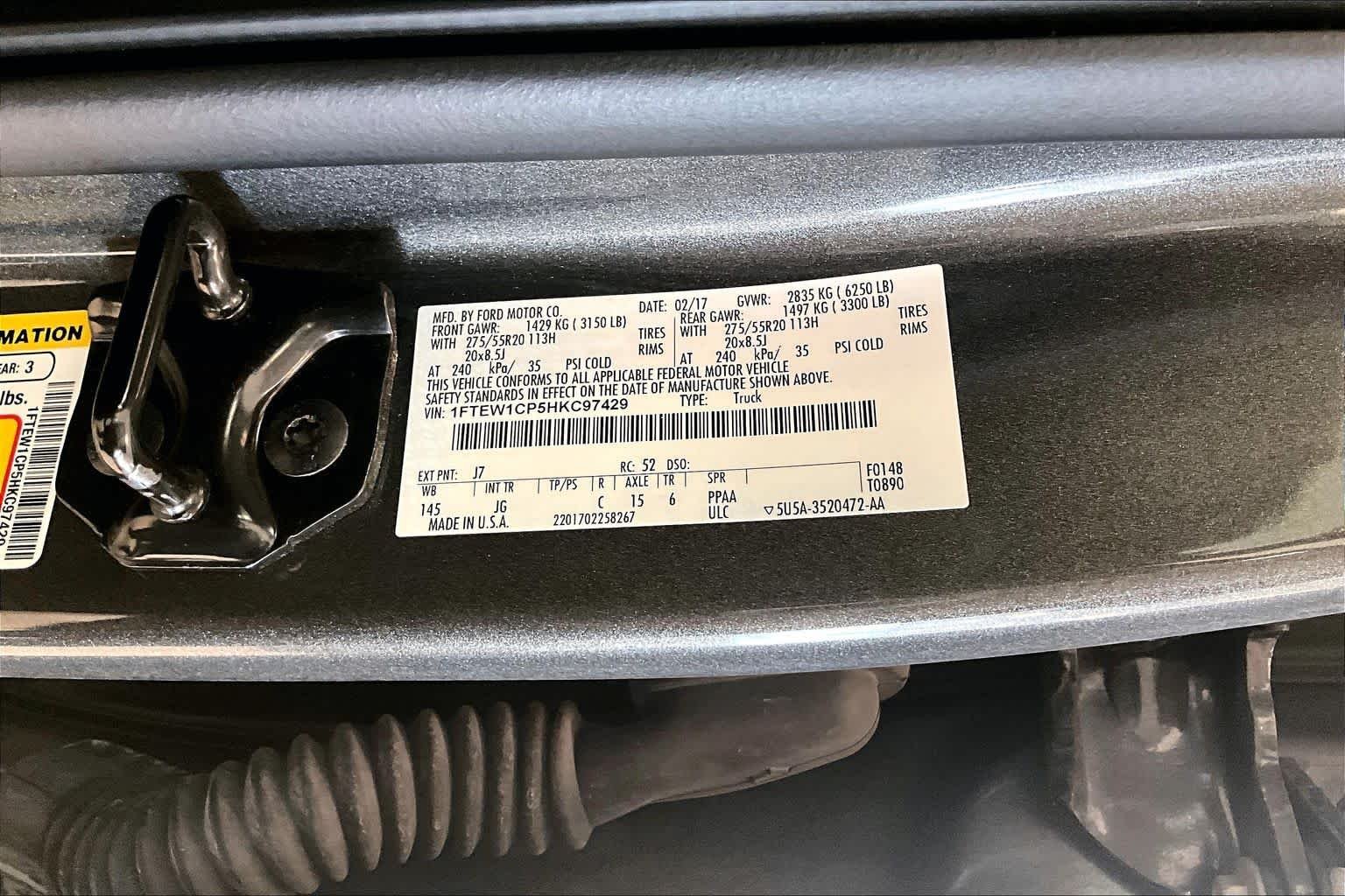 Used 2017 Magnetic Metallic Ford XL image 28