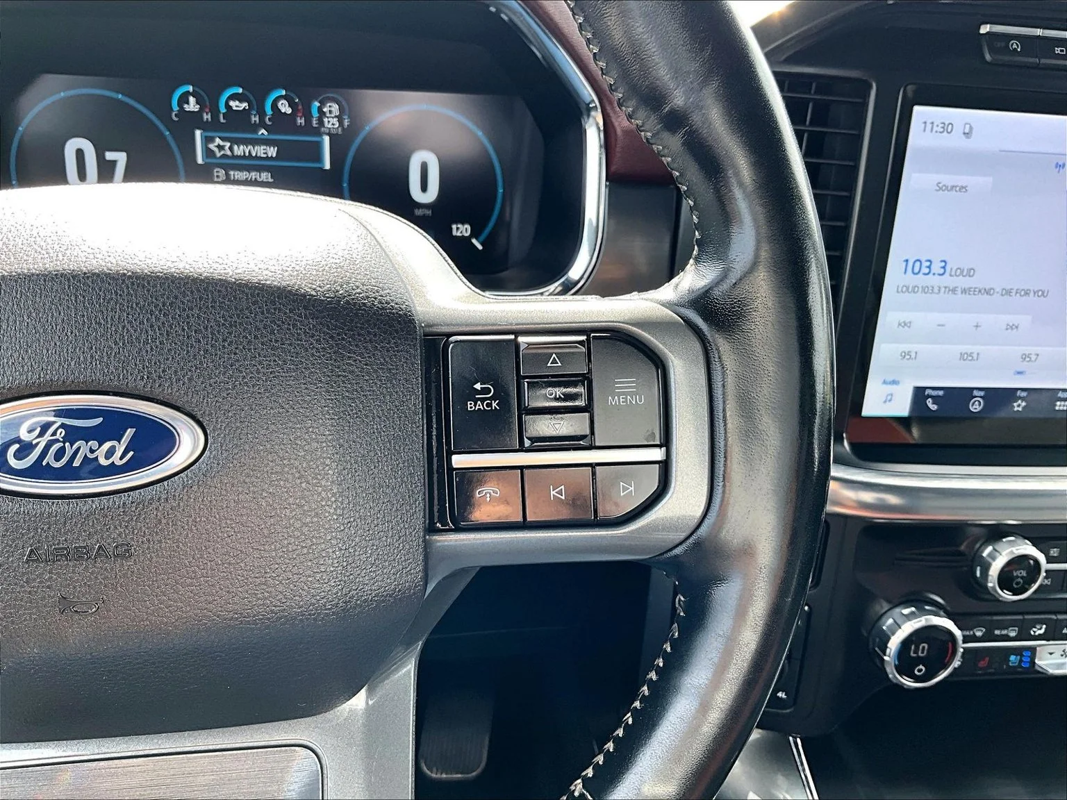 Used 2021 Red Ford Lariat image 20