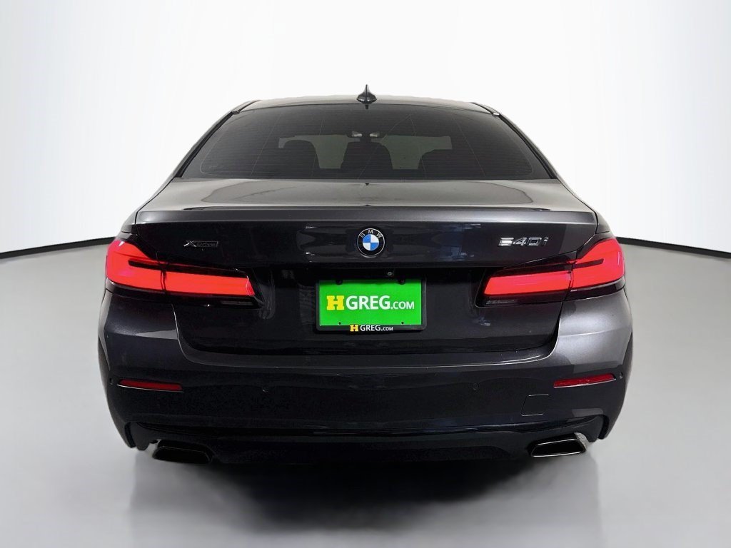 Used 2021 Dark Graphite Metallic BMW 540i xDrive image 6