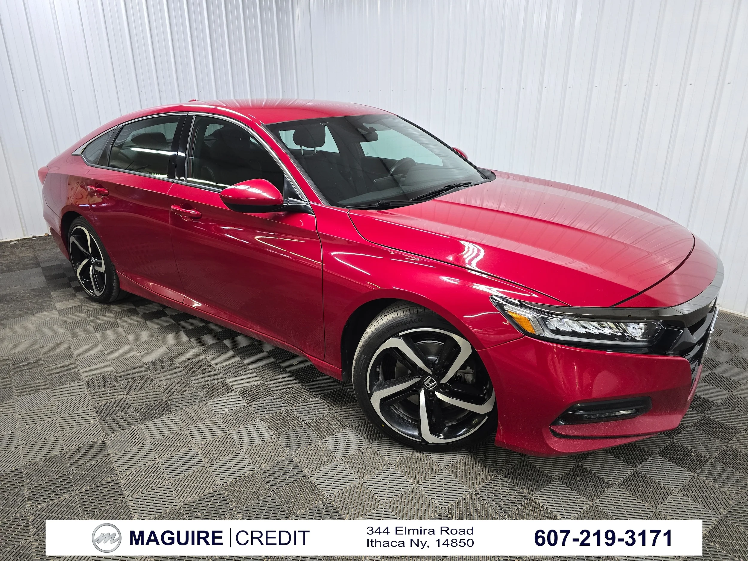 Used 2018 San Marino Red Honda Sport image 1