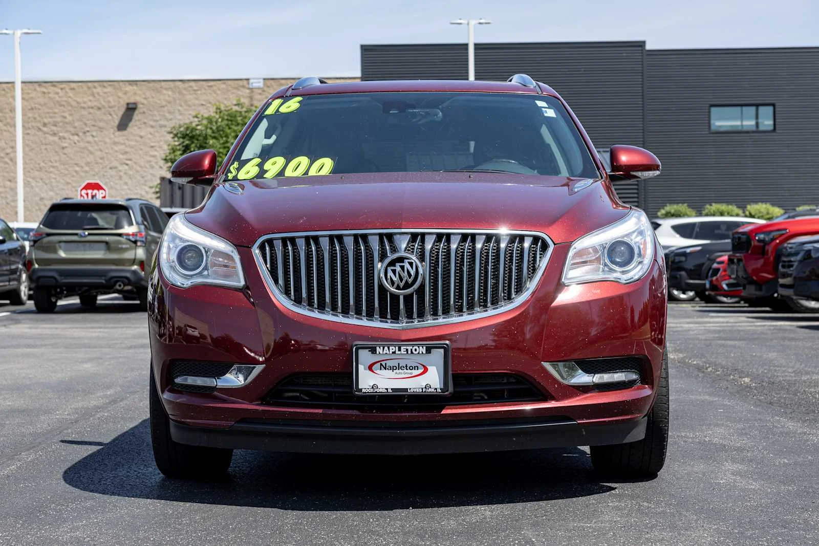 Used 2016 Buick Enclave Leather with VIN 5GAKRBKD3GJ258237 for sale in Rockford, IL