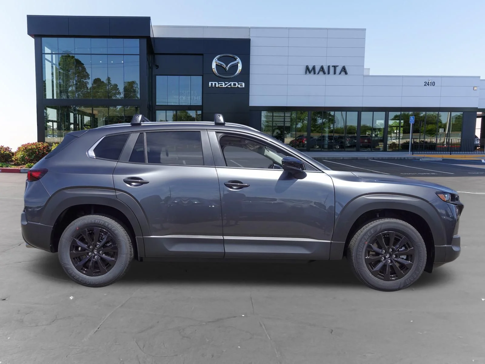 New 2026 Machine Gray Metallic Mazda Preferred image 2