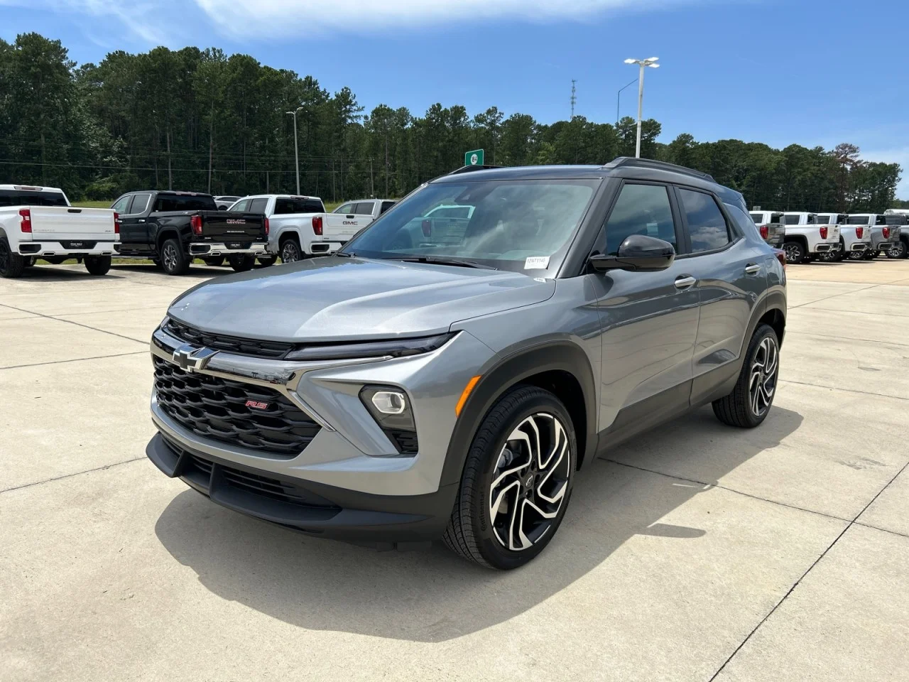 New 2026 Sterling Gray Metallic Chevrolet RS image 1