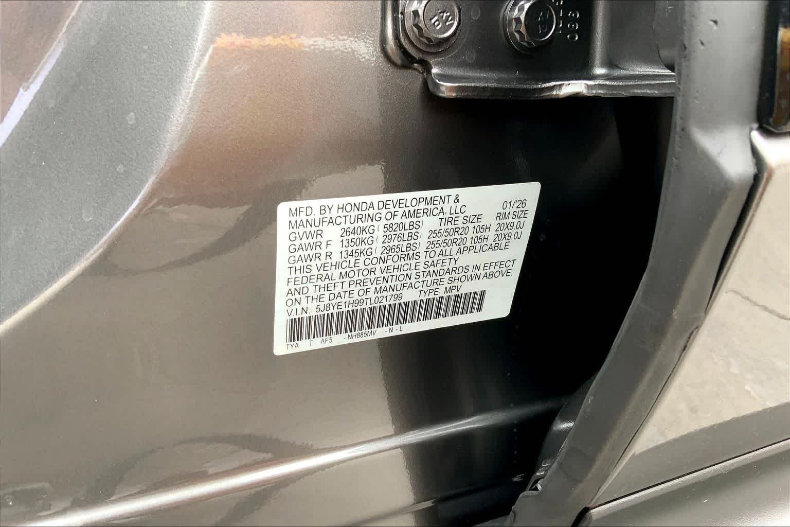 New 2026 Liquid Carbon Metallic Acura w/A-Spec Advance Package image 17