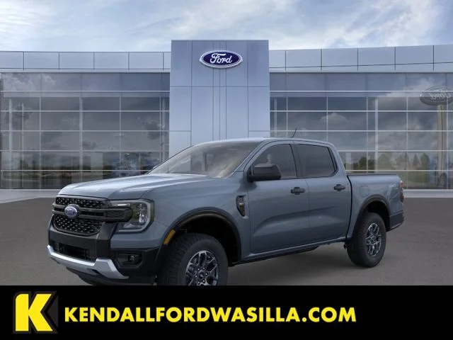 New 2025 Azure Gray Metallic Ford XLT image 1