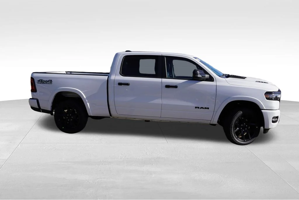 New 2026 Bright White Clear-Coat Exterior Paint RAM Laramie image 2