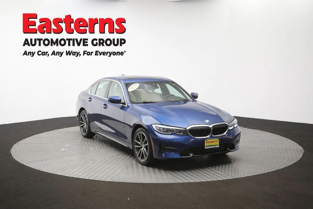 Used 2021 Blue BMW 330i xDrive image 52