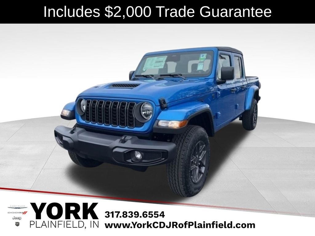 New 2026 Hydro Blue Pearlcoat Jeep Sport S image 1