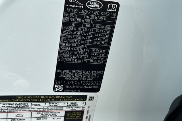 New 2026 Fuji White Land Rover S image 27