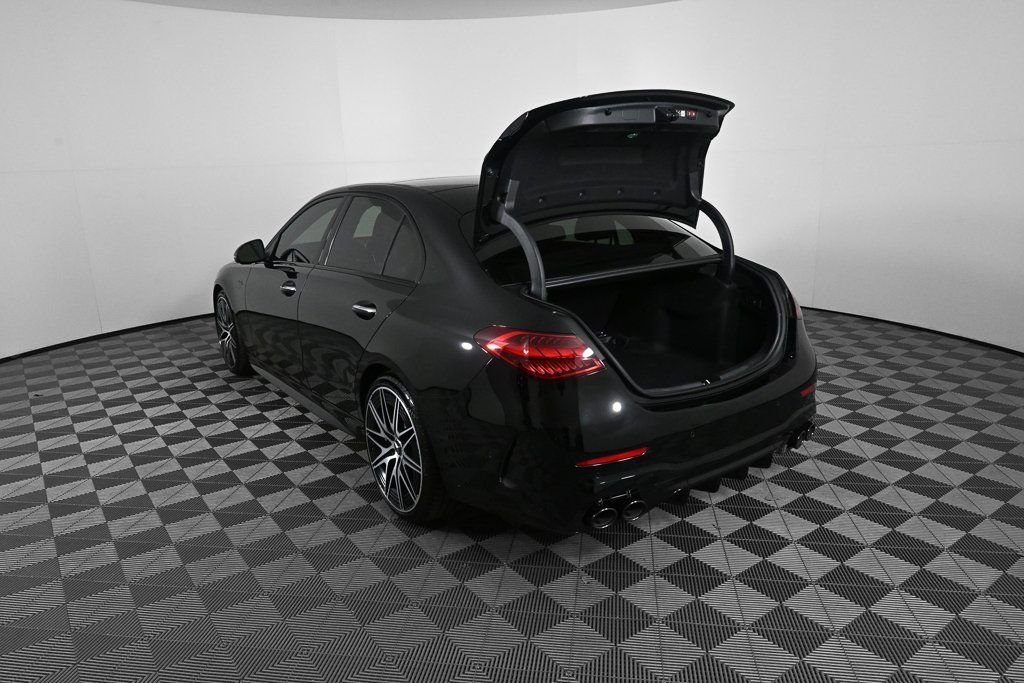 New 2026 Black Mercedes-Benz AMG® C 43 4MATIC® Sedan image 30